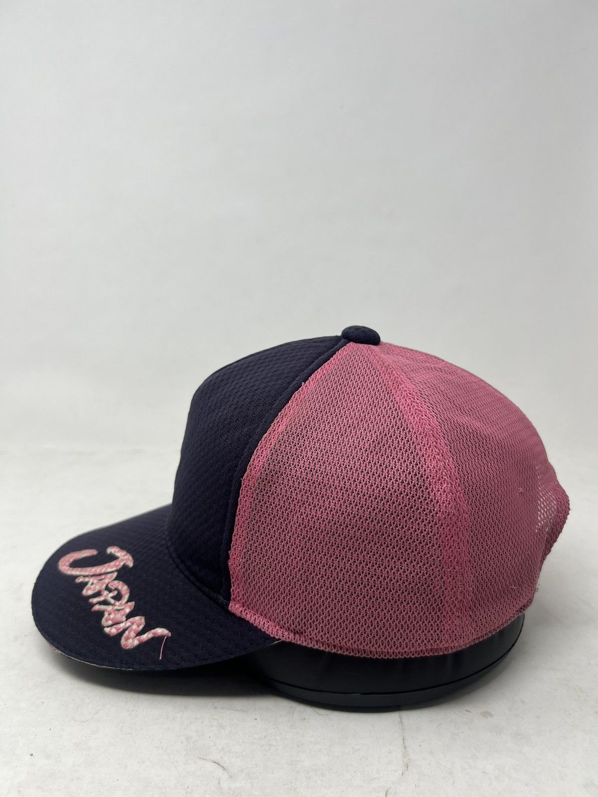 Japanese Brand Mizuno Pink Japan Trucker Hat Cap Size ONE SIZE - 2 Thumbnail