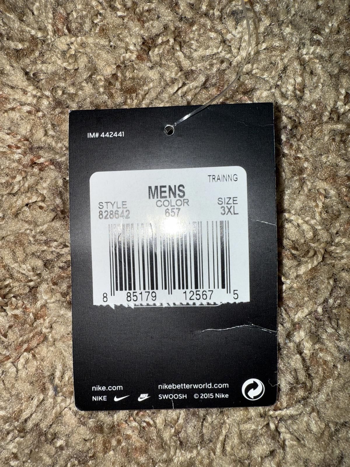 Nike Nike Men’s Pro 3/4 Compression Tight Pants Size US 44 / EU 60 - 9 Thumbnail