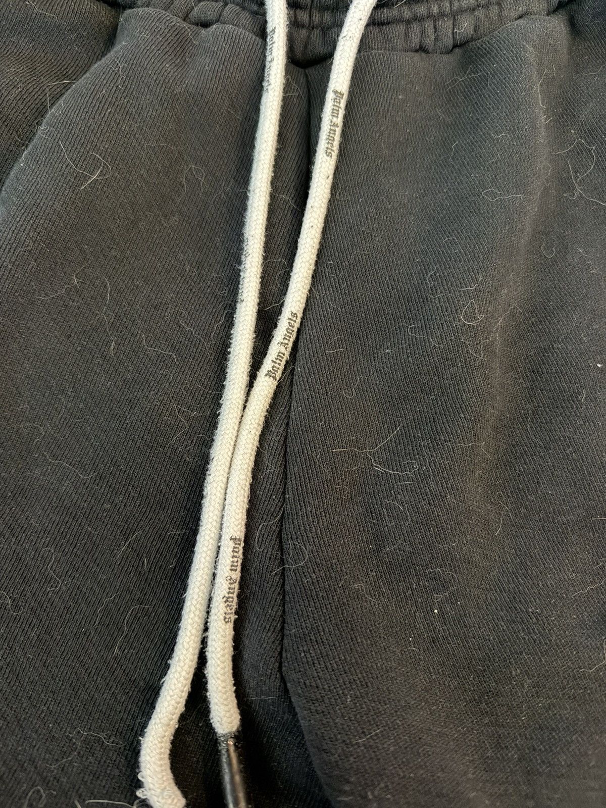 Palm Angels Black script sweatpants Size US 32 / EU 48 - 3 Thumbnail