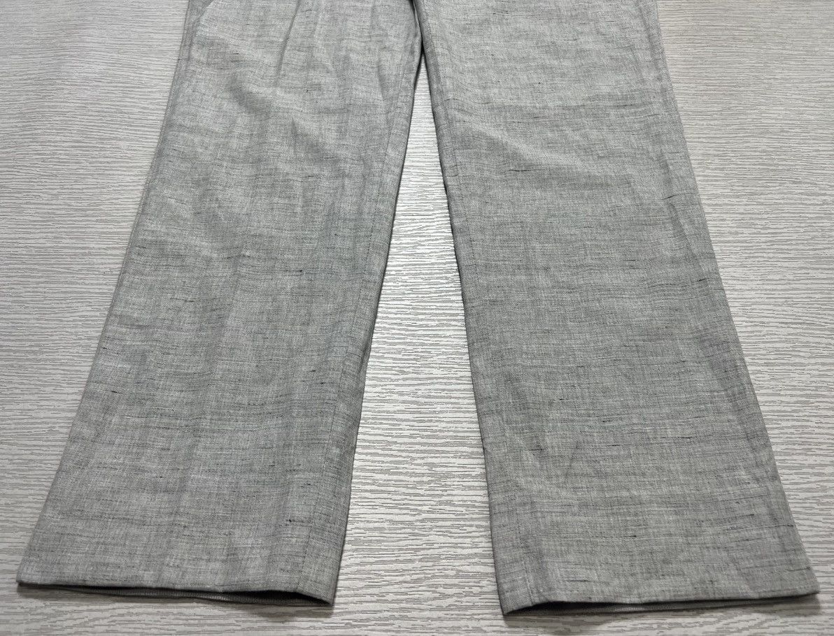 Loro Piana Loro Piana - Flax Virgin Wool Linen Blend Drawstring Trouser Size US 40 / EU 56 - 11 Thumbnail