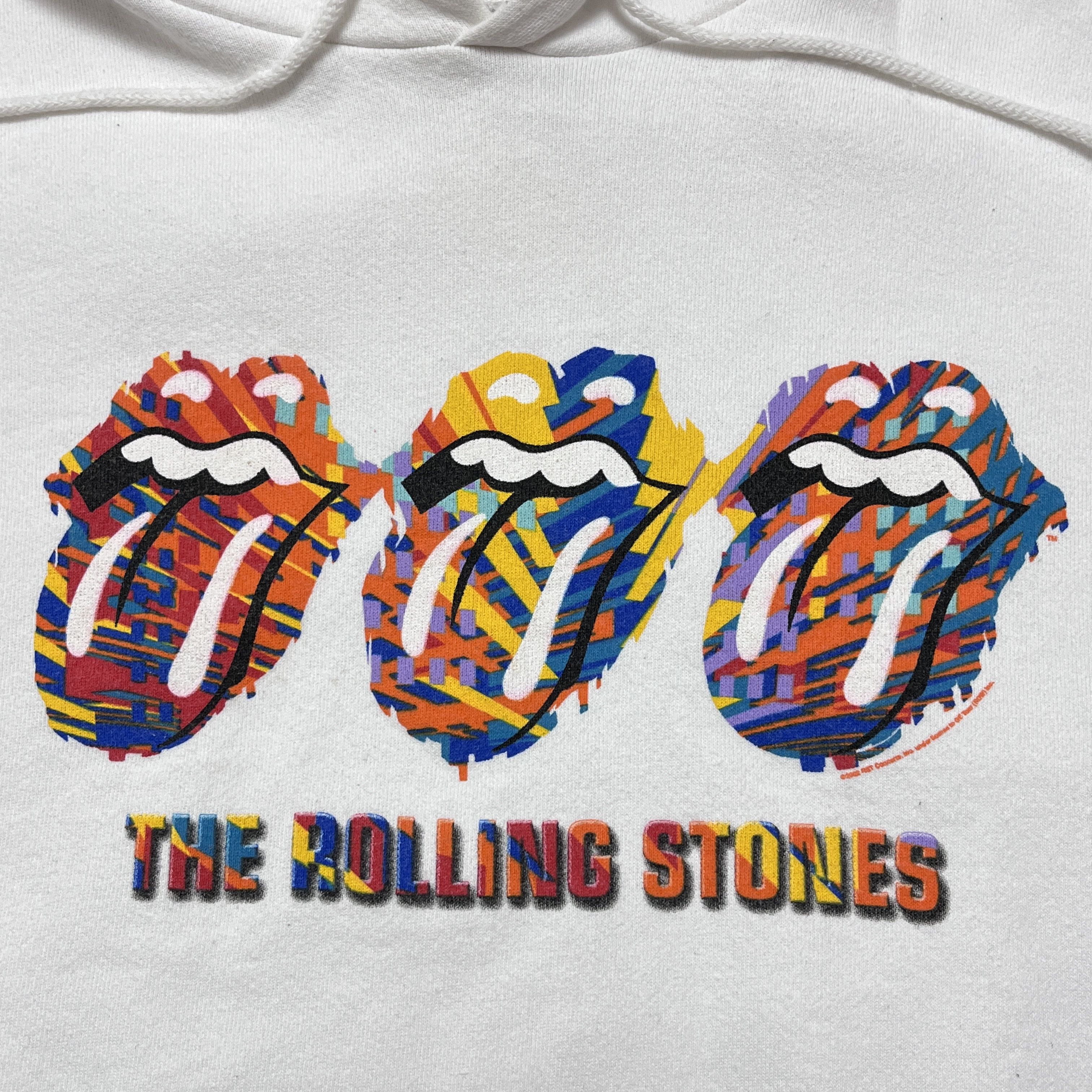 Band Tees × The Rolling Stones × Vintage The Rolling Stones Vintage Band Hoodie 2002 Concert Size US XL / EU 56 / 4 - 4 Thumbnail