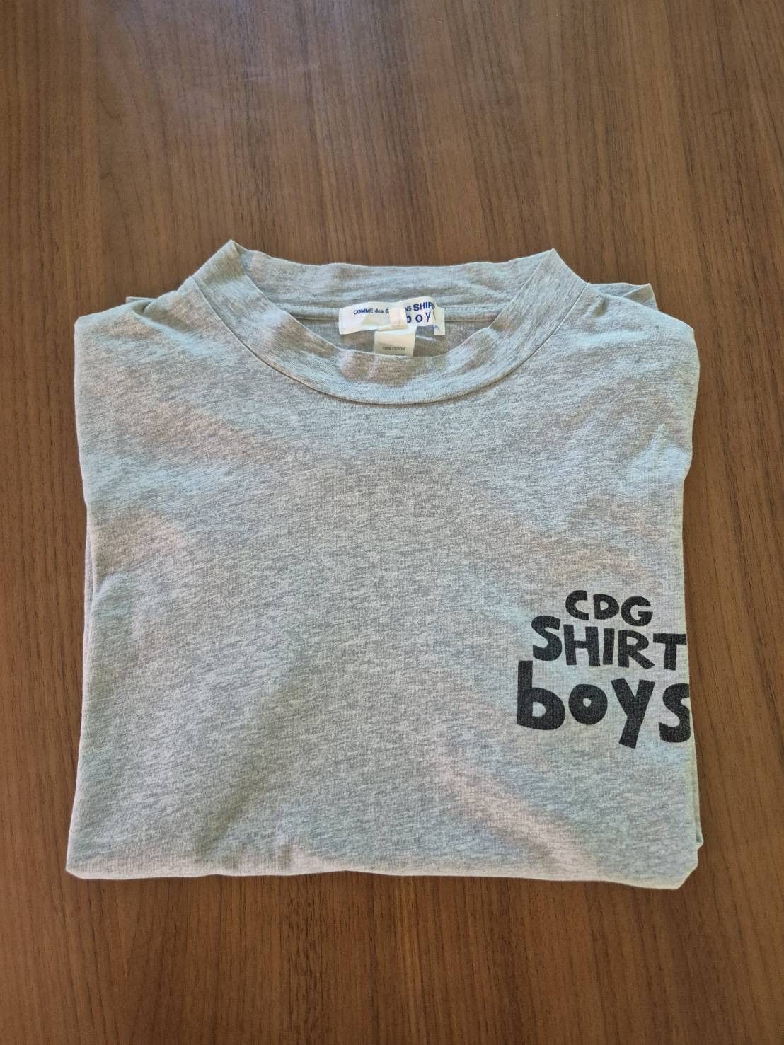 Comme des Garcons CDG Shirt Boys Gray Rare Size US S / EU 44-46 / 1 - 2 Thumbnail