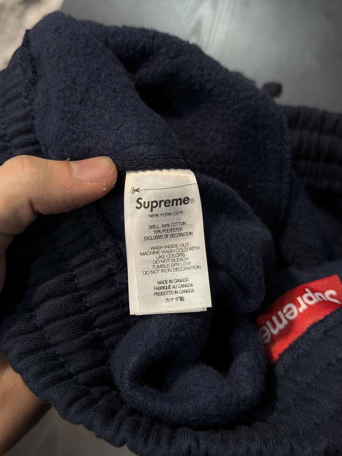 Supreme Supreme S Logo Sweatpants Navy Blue (SS25) Brand New Size M Size US 32 / EU 48 - 10 Thumbnail