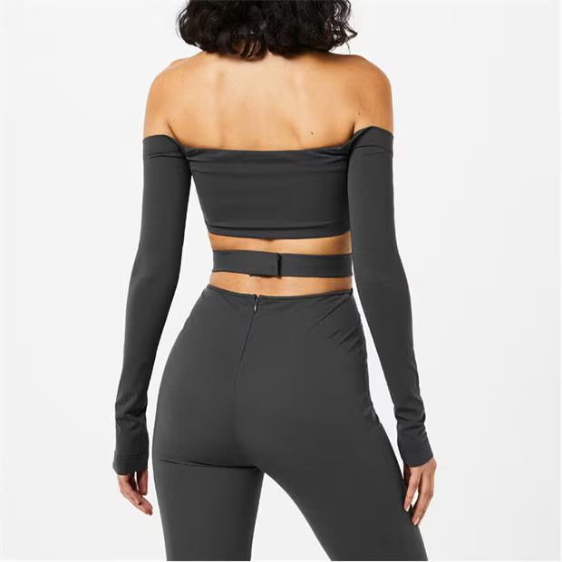 Dolce & Gabbana o1g2r1mq1024 Crop Top in Nero Size XS / US 0-2 / IT 36-38 - 5 Thumbnail