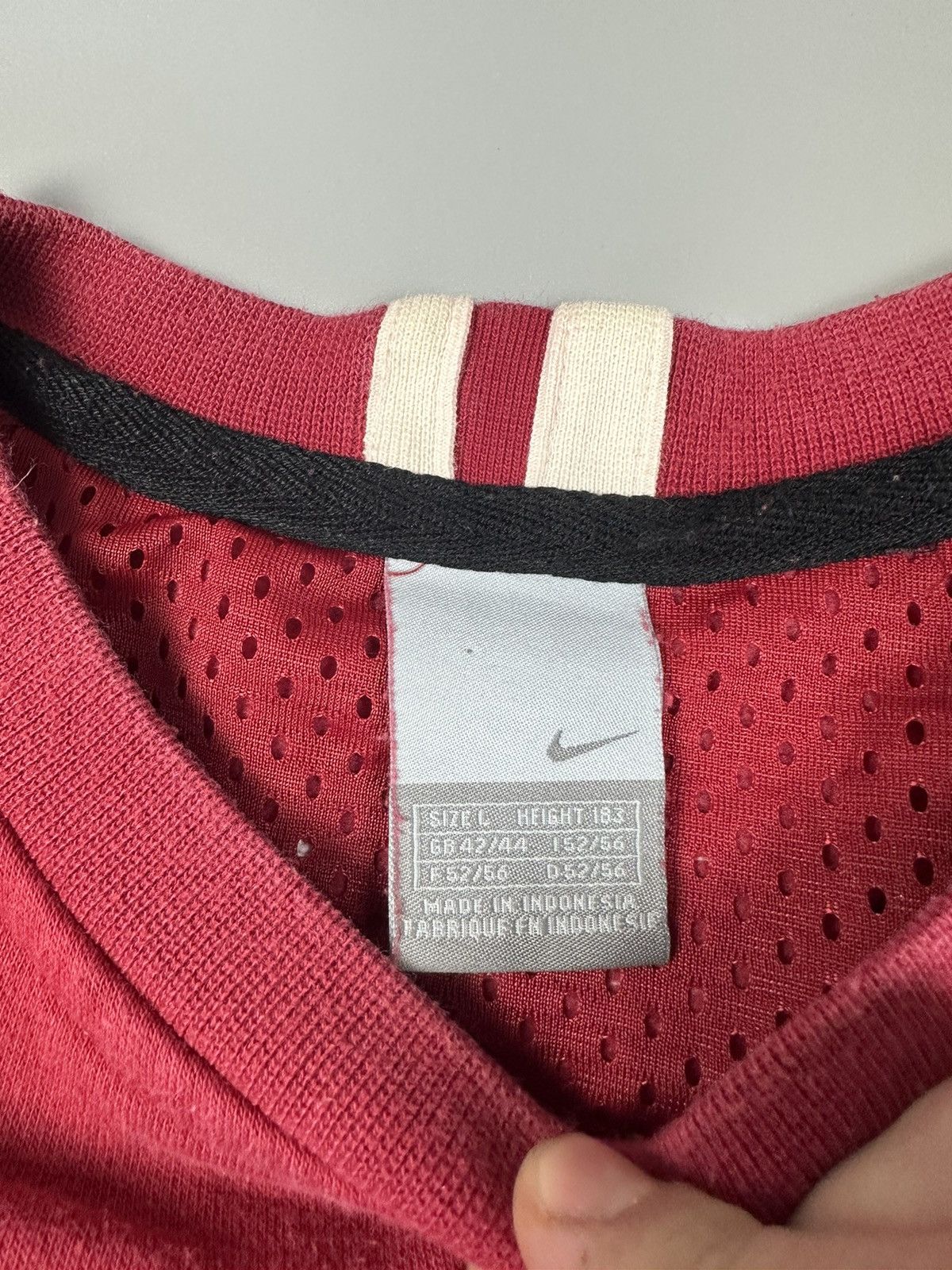 Nike Nike Vintage Oversized white stripe Sweatshirt Logo Size US L / EU 52-54 / 3 - 4 Thumbnail