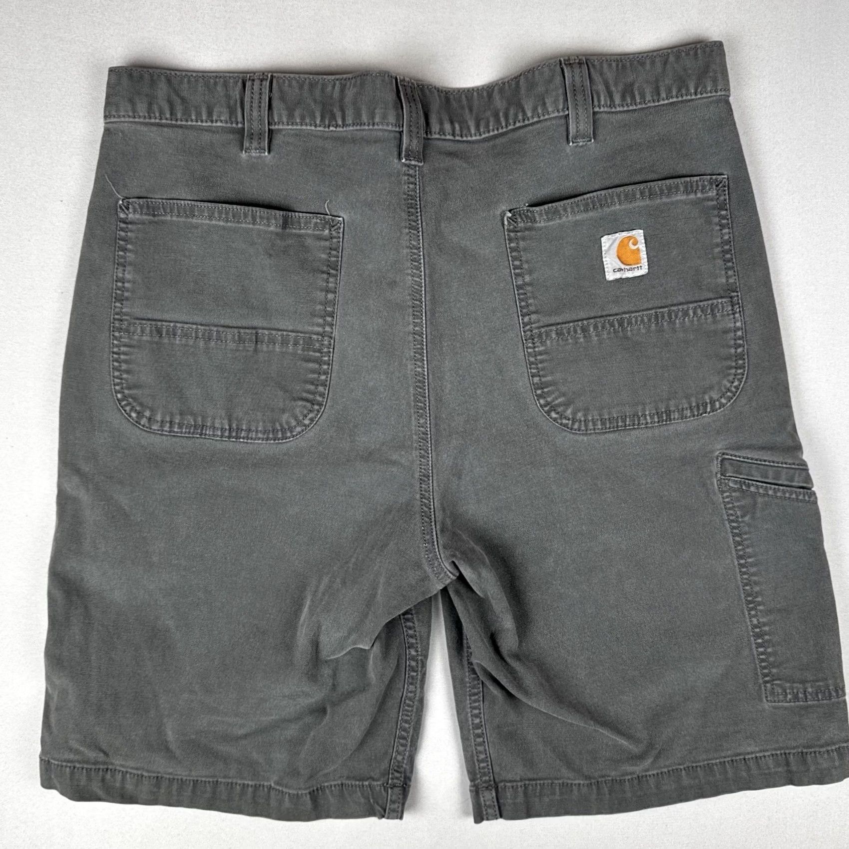 Carhartt Carhartt Cargo Shorts Mens 38 Gray Relaxed Fit Work Utility Casual Size US 38 / EU 54 - 5 Thumbnail