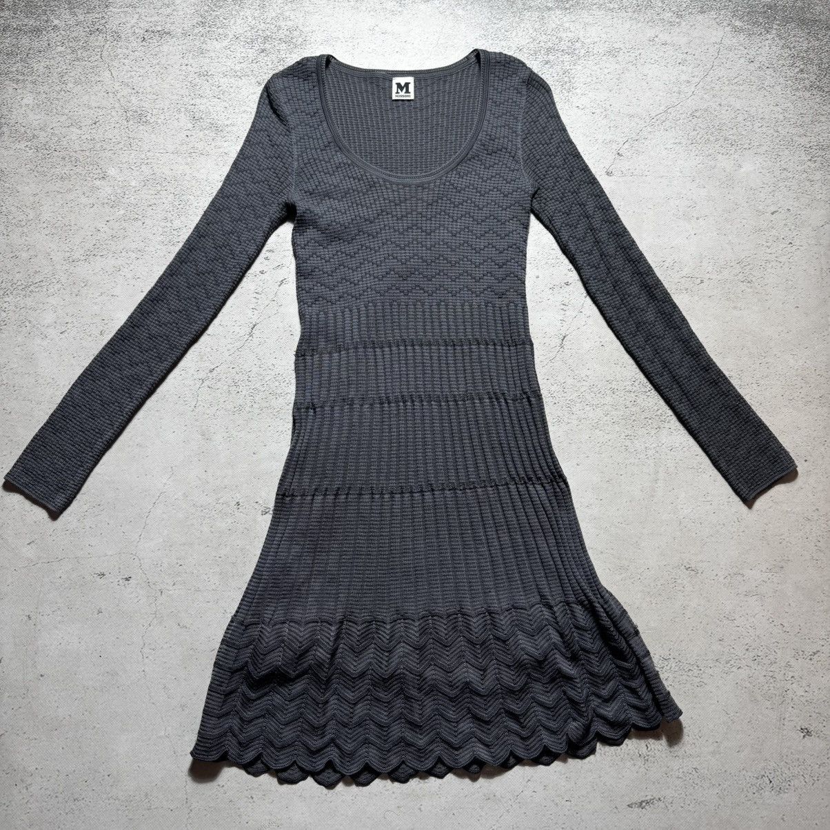 Missoni vintage see-through dress with Missoni lining luxury rare Size M / US 6-8 / IT 42-44 - 1 Thumbnail