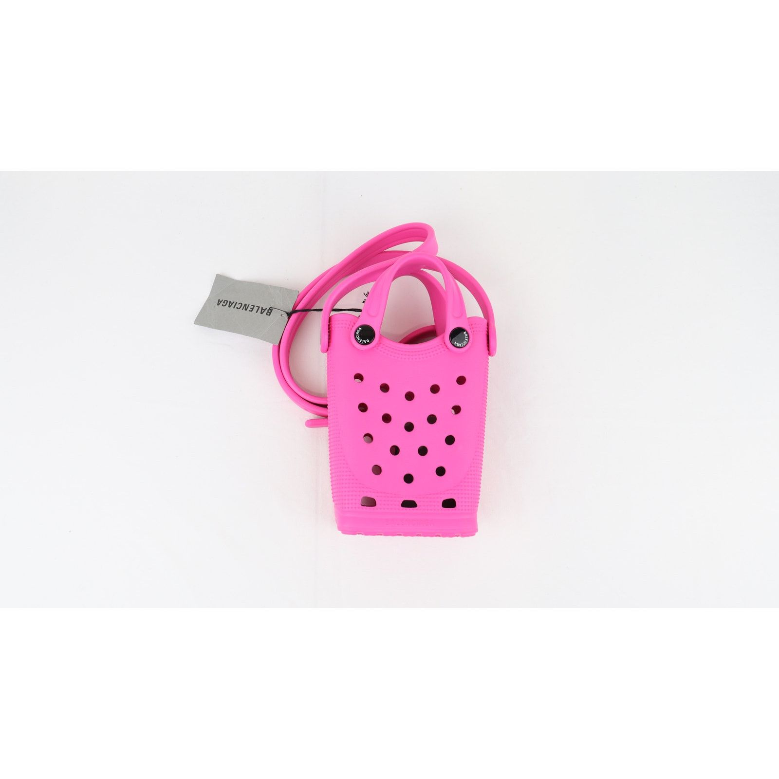 Balenciaga × Crocs o1rshd1 Size: OS / Rubber Material Phone Holder in Pink Size ONE SIZE - 3 Thumbnail