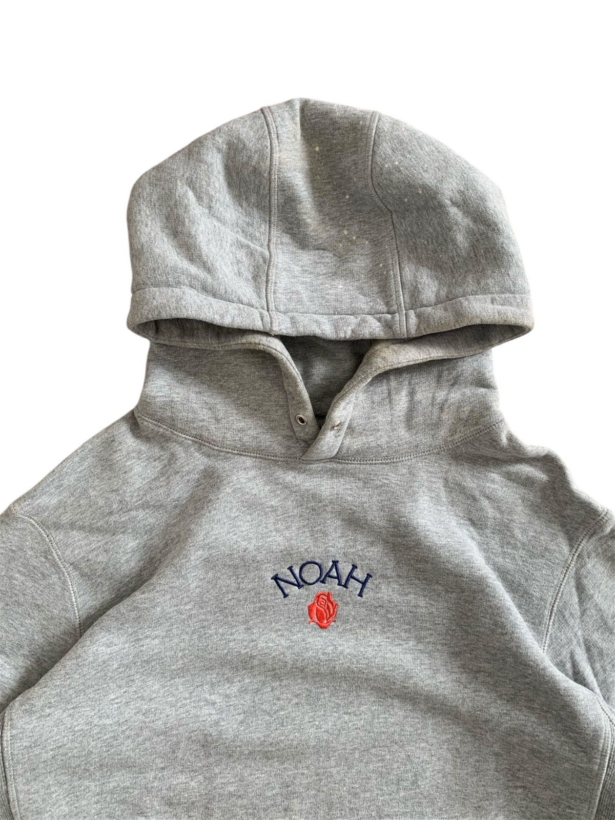 Noah Noah Rose Embroidered Pullover Hoodie Size US M / EU 48-50 / 2 - 2 Thumbnail