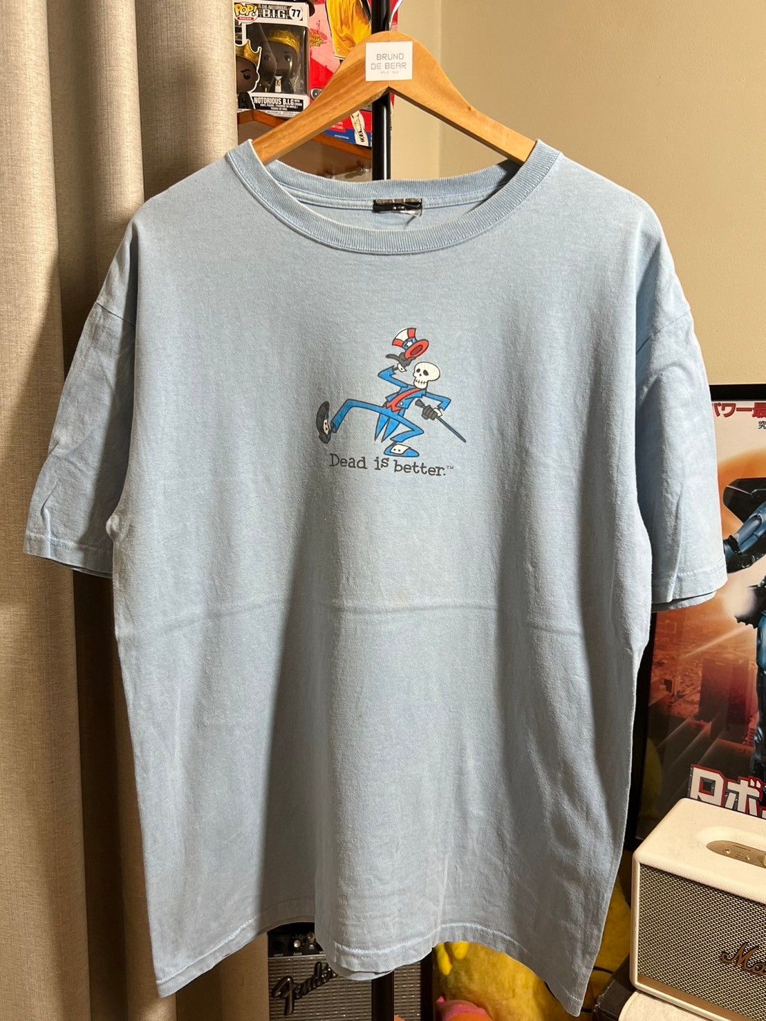 Liquid Blue × Vintage Vintage 00's GRATEFUL DEAD "Dead Is Better" JERRY GARCIA BN Size US L / EU 52-54 / 3 - 3 Thumbnail