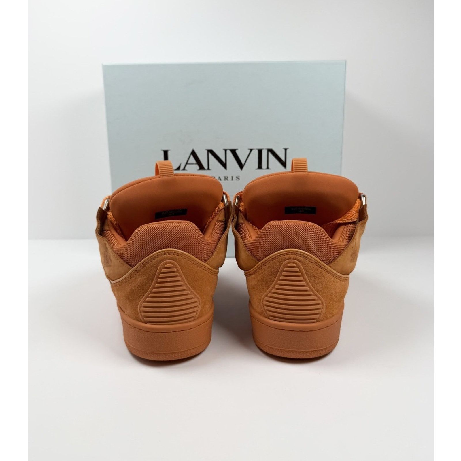 Lanvin Size 13- Lanvin Curb Mango Orange Sneakers NEW/RETAIL $1K Size US 13 / EU 46 - 4 Thumbnail