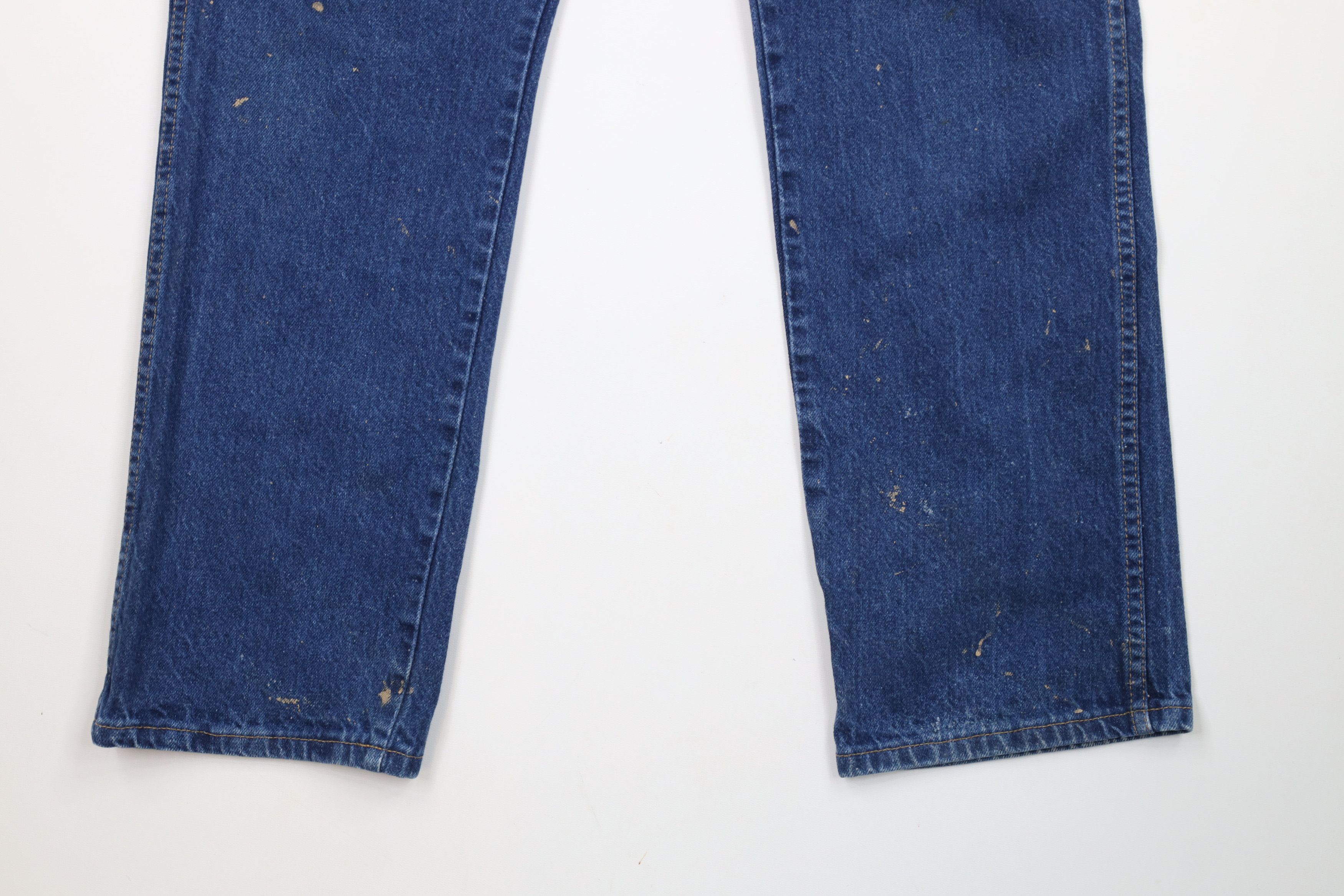 Vintage Vintage 70s 80s Streetwear Straight Leg Denim Jeans Blue USA Size US 34 / EU 50 - 4 Thumbnail