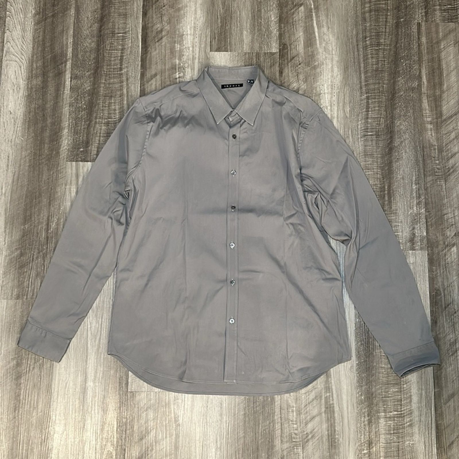 Theory Theory Zack PS Ostend Long Sleeve Button Down - XL Size US XL / EU 56 / 4 - 2 Thumbnail