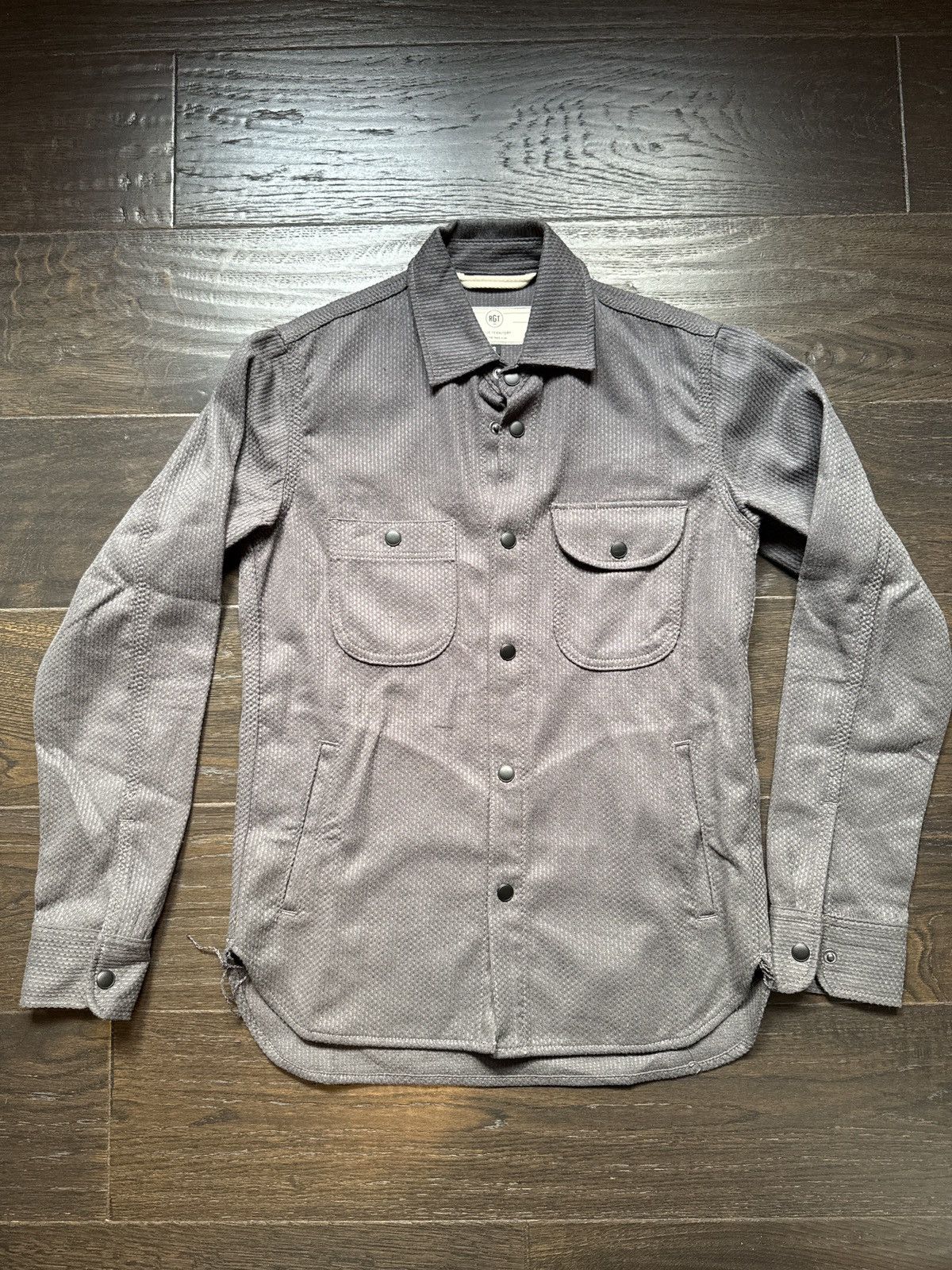 Rogue Territory Rogue Territory Service Shirt Grey Sashiko Size US S / EU 44-46 / 1 - 1 Thumbnail