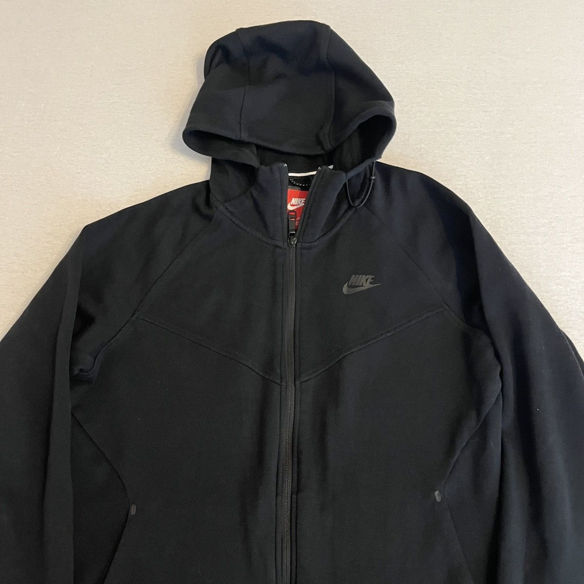 Nike Nike Tech Fleece Black Hoodie Zip Sportswear Size US XL / EU 56 / 4 - 2 Thumbnail