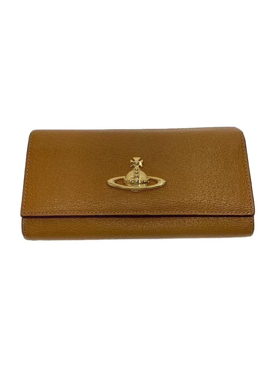 Vivienne Westwood Vivienne Westwood Plain Long Wallet Camel Size ONE SIZE - 1 Thumbnail