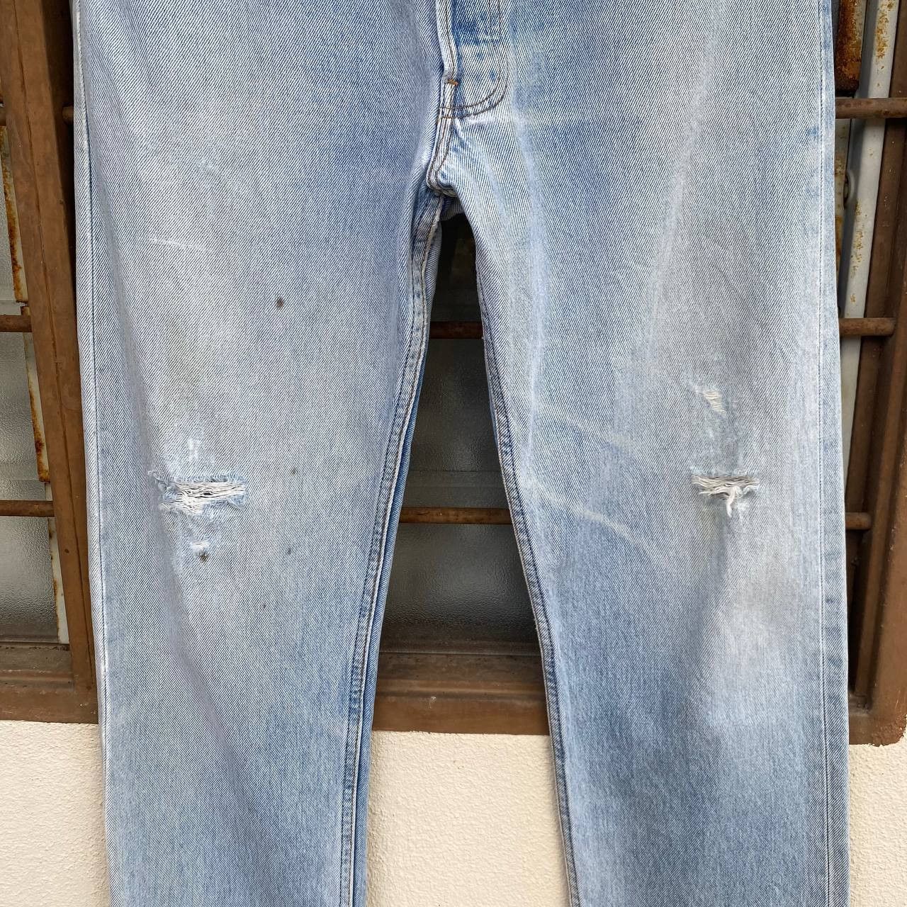 Levi's × Vintage VINTAGE LEVIS 501 USA STONEWASH DISTRESSED DENIM BJ07-12 Size US 33 - 14 Thumbnail
