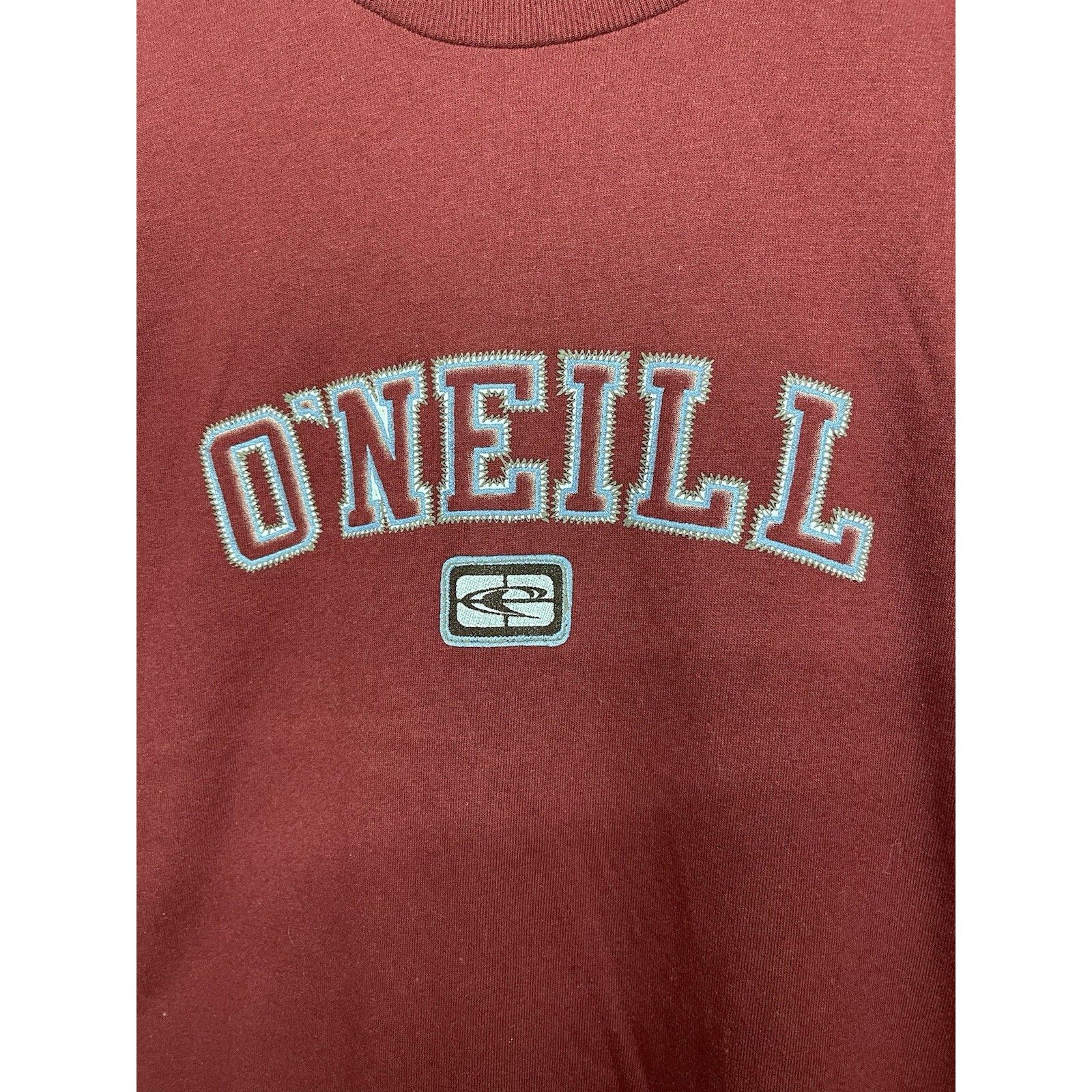 O'Neill VTG Y2K 1996 O’NEILL LONG SLEEVE TEE SHIRT PULLOVER RED/BURG Size US XL / EU 56 / 4 - 2 Thumbnail
