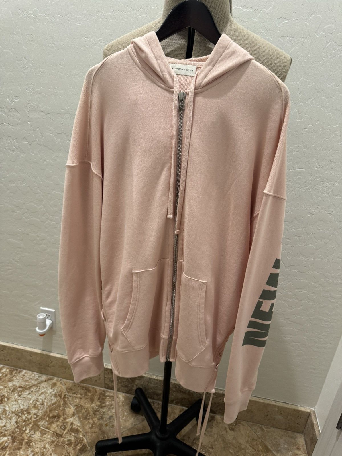 Faith Connexion Oversized Faith Connexion Lace Hoodie Size US S / EU 44-46 / 1 - 1 Thumbnail