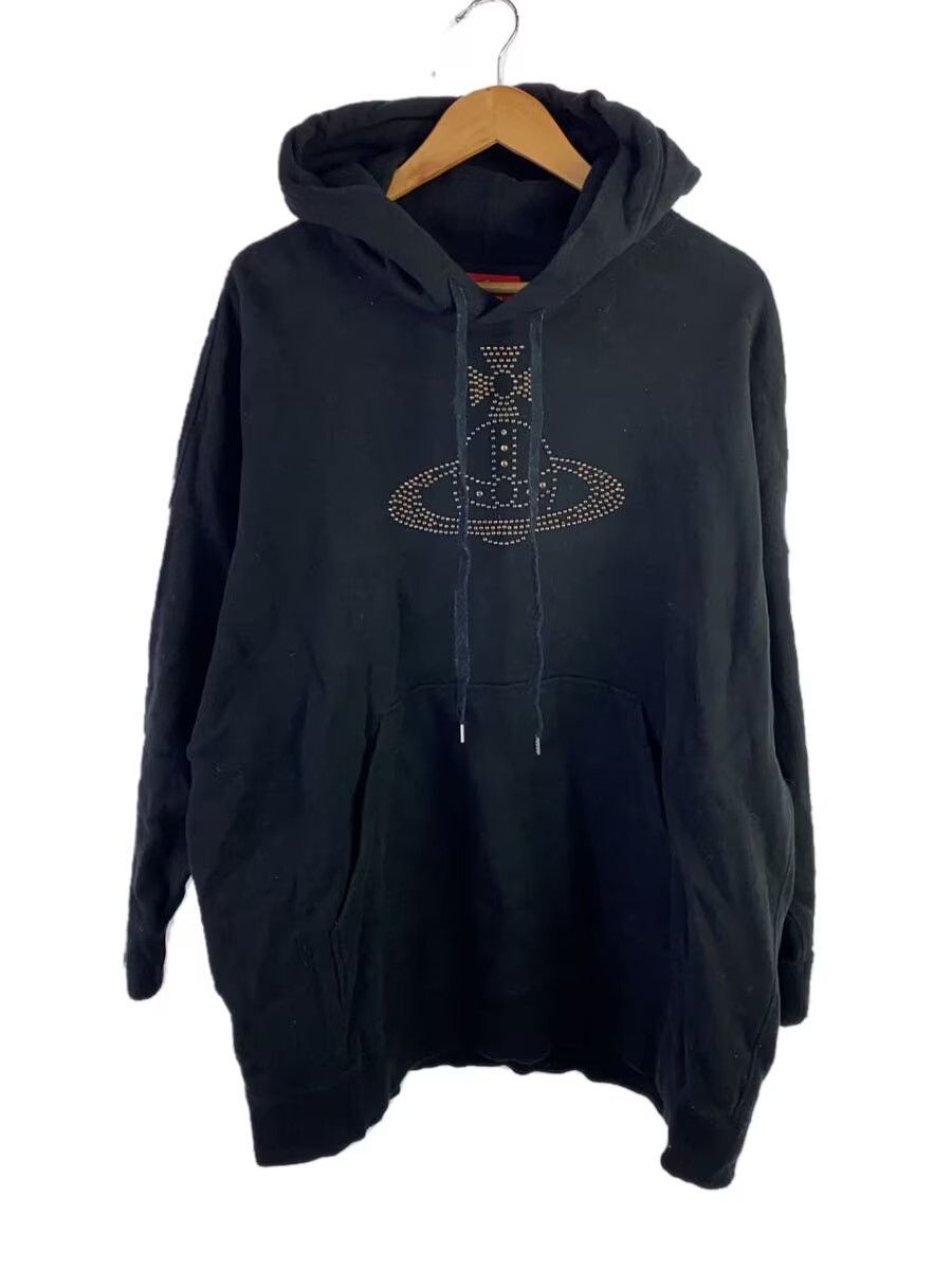 Vivienne Westwood Orb Studded Hoodie Size US L / EU 52-54 / 3 - 1 Thumbnail