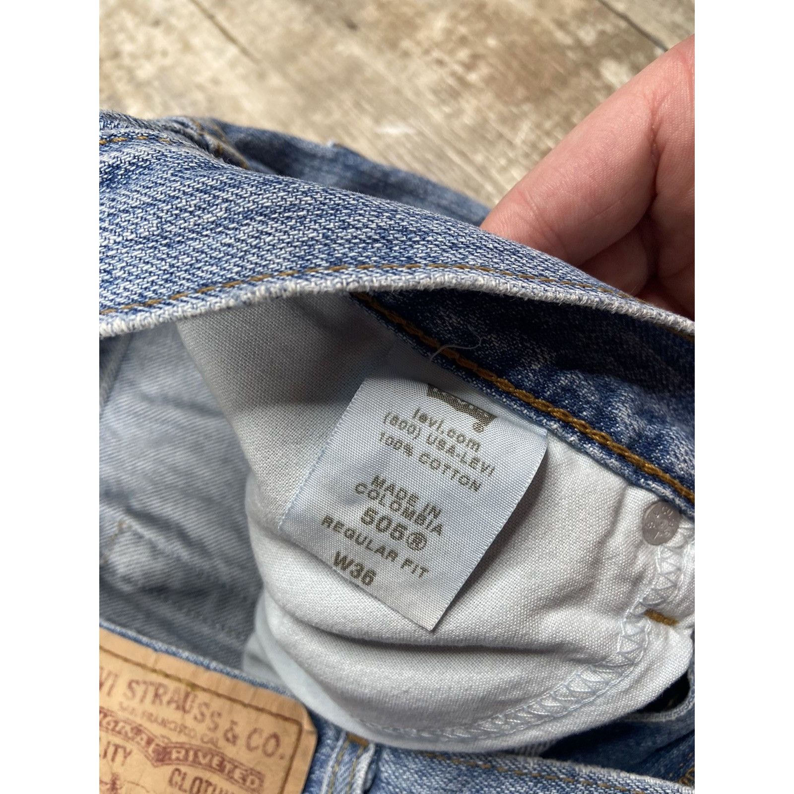 Levi's × Vintage Grunge Essential Vintage Y2K Levis Shorts Faded Baggy USA Size US 34 / EU 50 - 5 Thumbnail