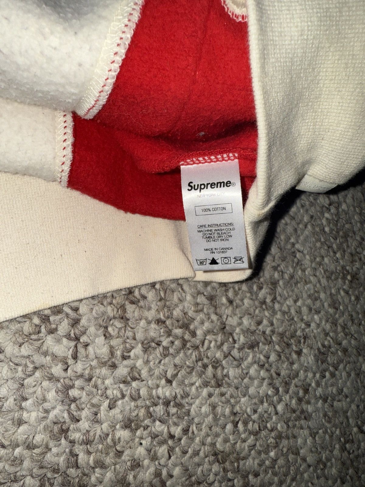 Supreme Supreme Paneled Arc Hooded Sweatshirt Size US L / EU 52-54 / 3 - 3 Thumbnail