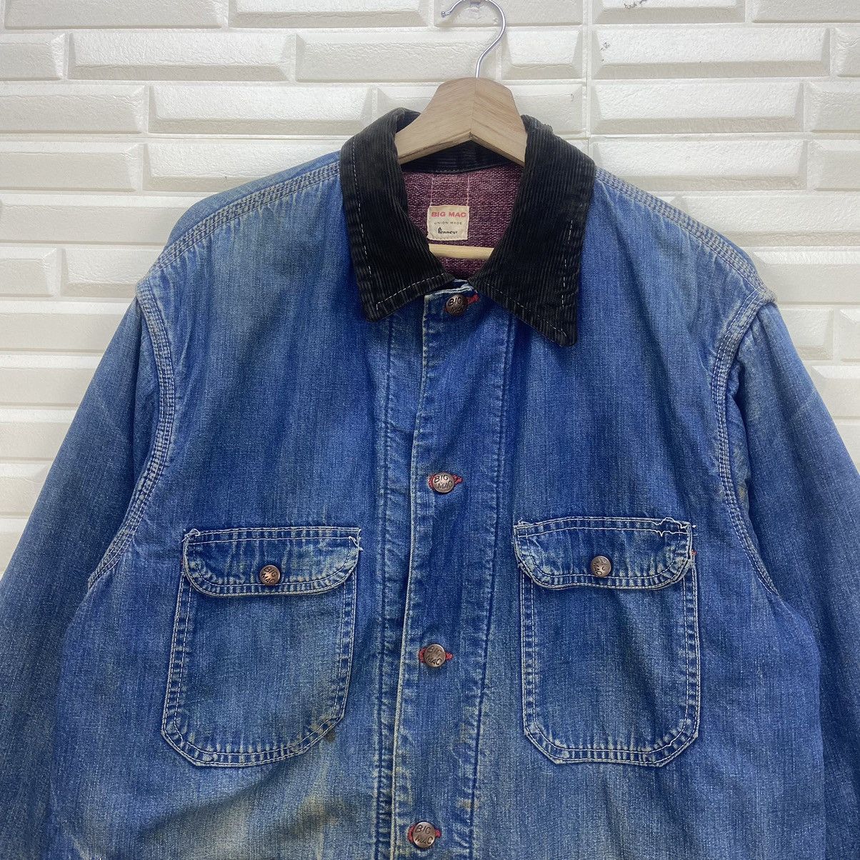 Big Mac Vintage 60s Big Mac Penneys Chore Worker Denim Jacket Size US M / EU 48-50 / 2 - 7 Thumbnail