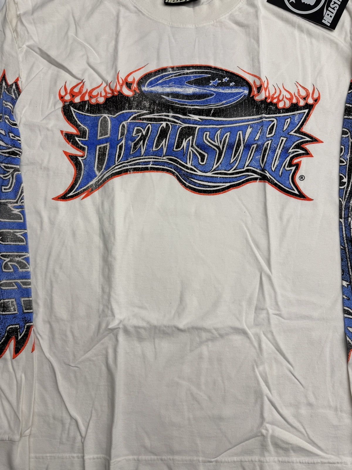 HELLSTAR Hellstar Moto Long Sleeve T-shirt Size US XXL / EU 58 / 5 - 2 Thumbnail
