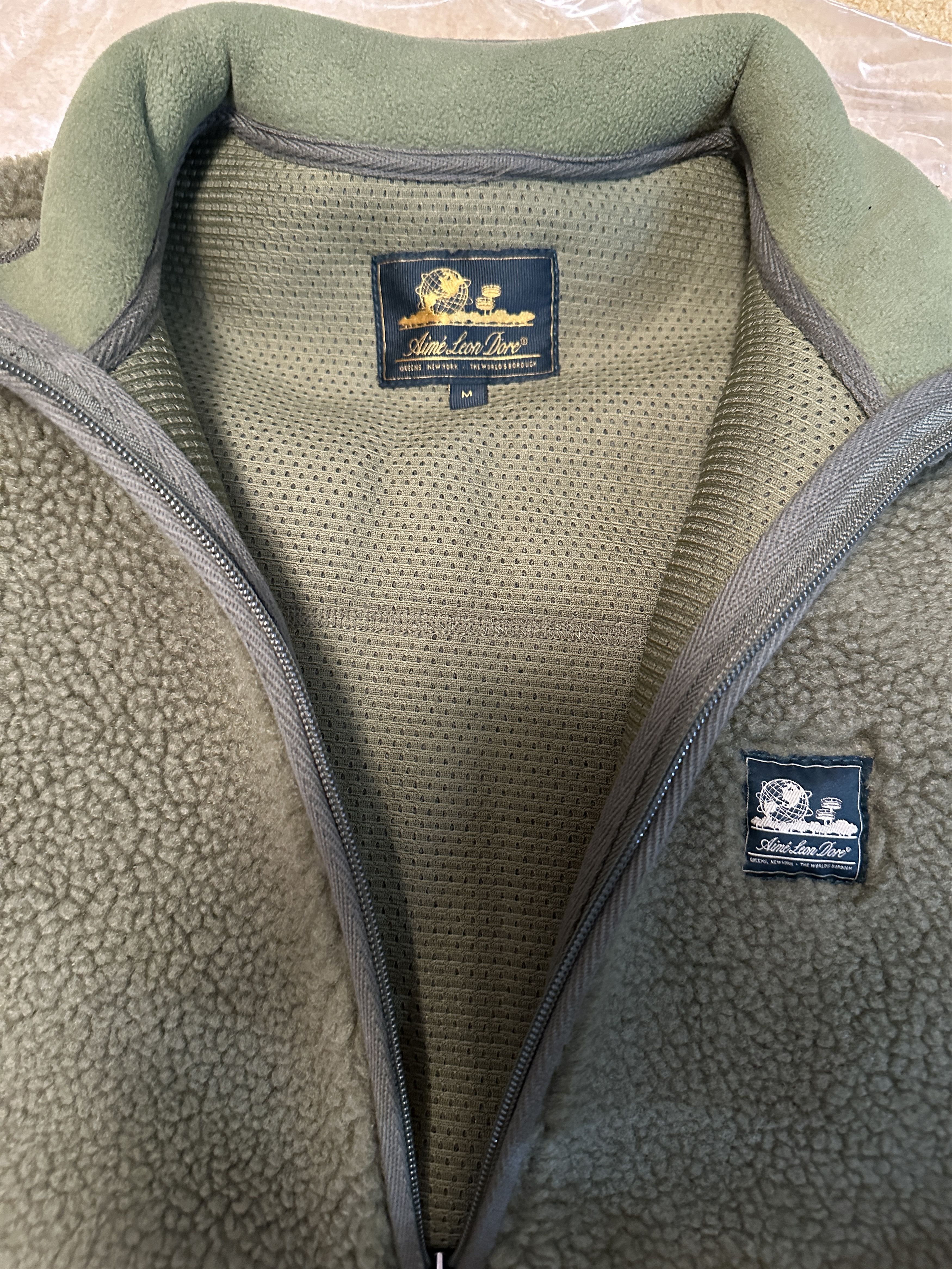 Aime Leon Dore Unisphere Pile Fleece Jacker Size US M / EU 48-50 / 2 - 2 Thumbnail