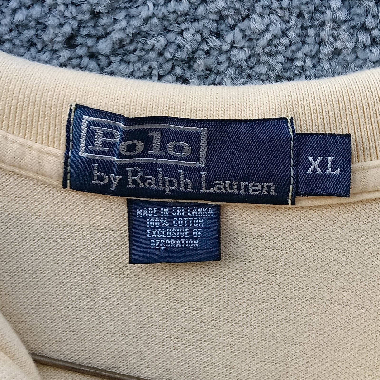 Polo Ralph Lauren Polo Ralph Lauren Mens Polo Yellow Shirt Size XL Classic Fit Size US XL / EU 56 / 4 - 3 Thumbnail