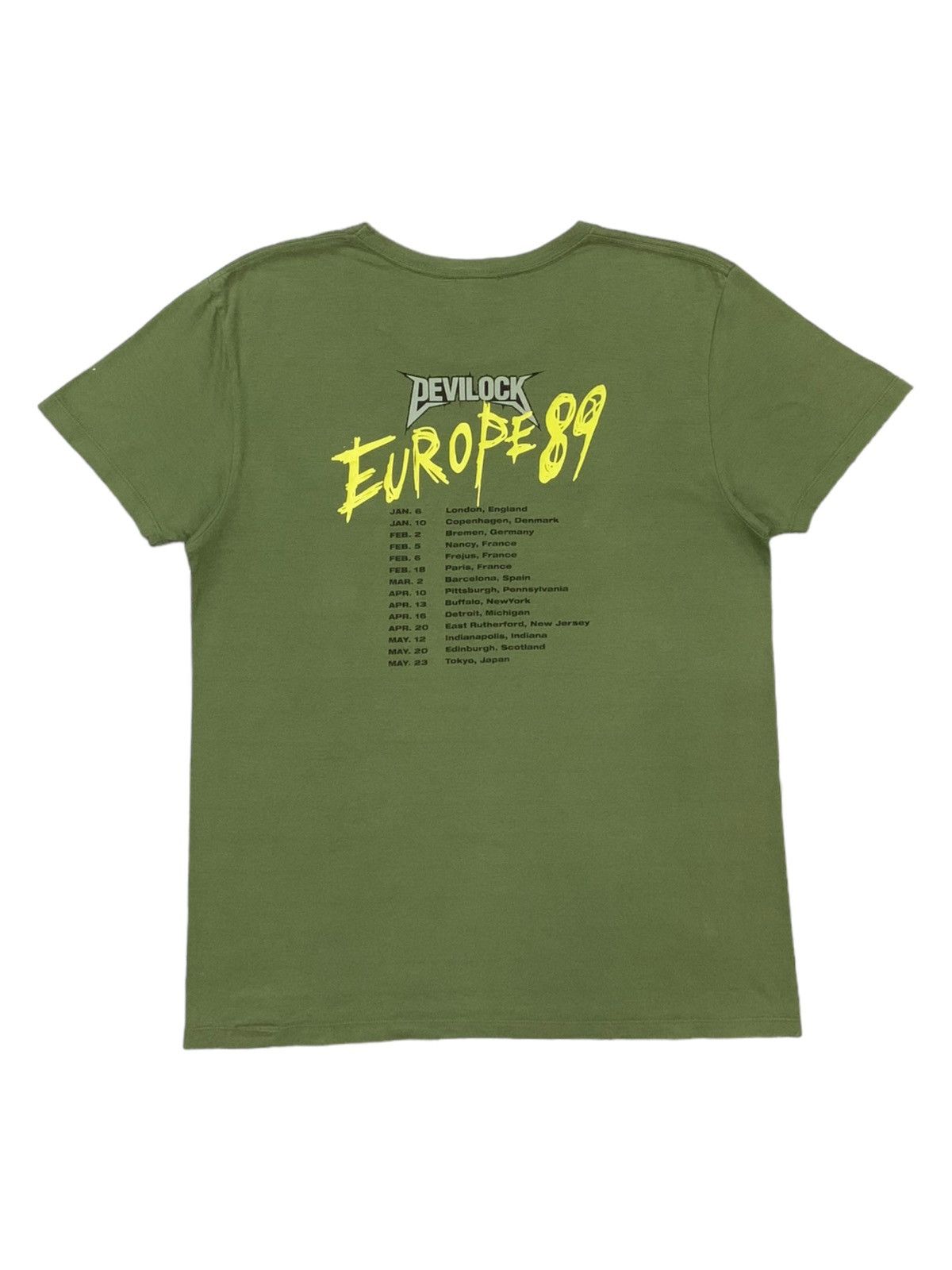 Bounty Hunter × Devilock × Metallica Devilock japan Monster Tour Metallica Design Tshirt Size US M / EU 48-50 / 2 - 2 Thumbnail