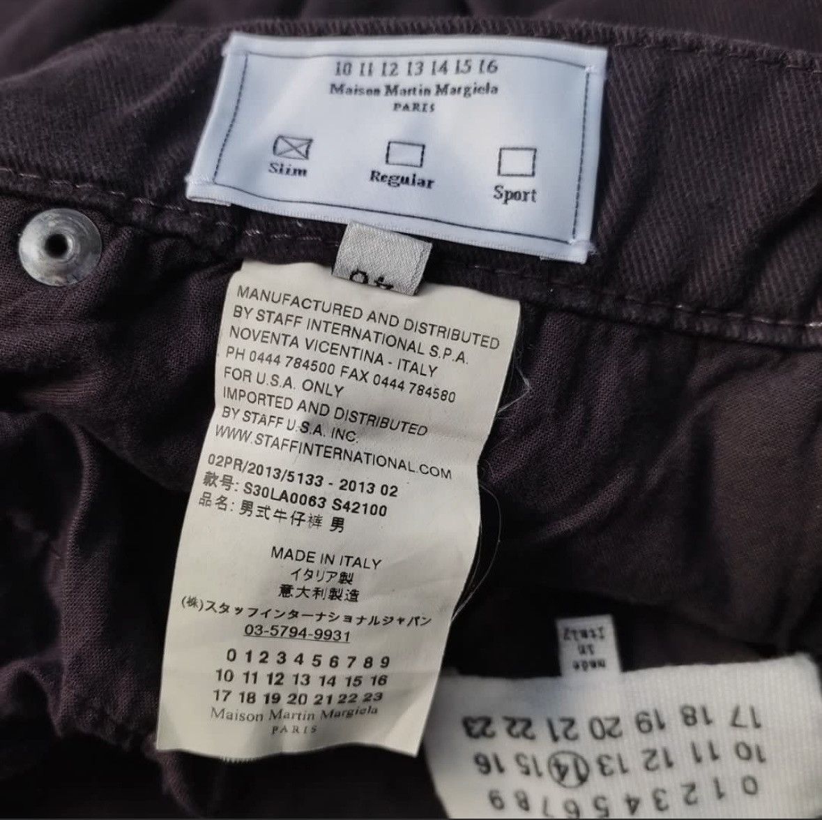 Maison Margiela Maison Martin Margiela 14 Slim Over Dyed Jean Pant Size US 32 / EU 48 - 7 Thumbnail