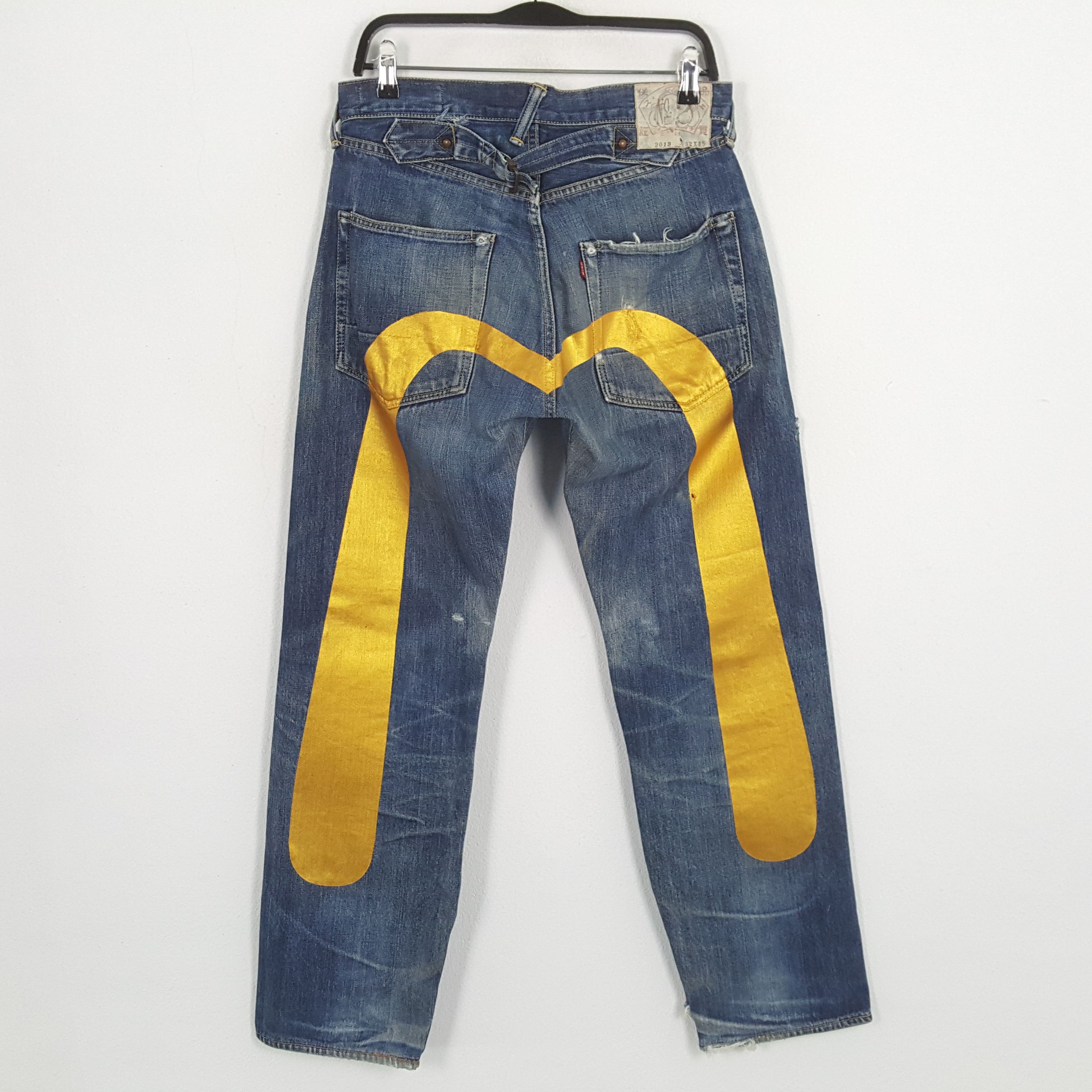 Evisu EVISU Japanese Brand Streetwear Custom Daicock Jeans Size US 30 / EU 46 - 1 Thumbnail