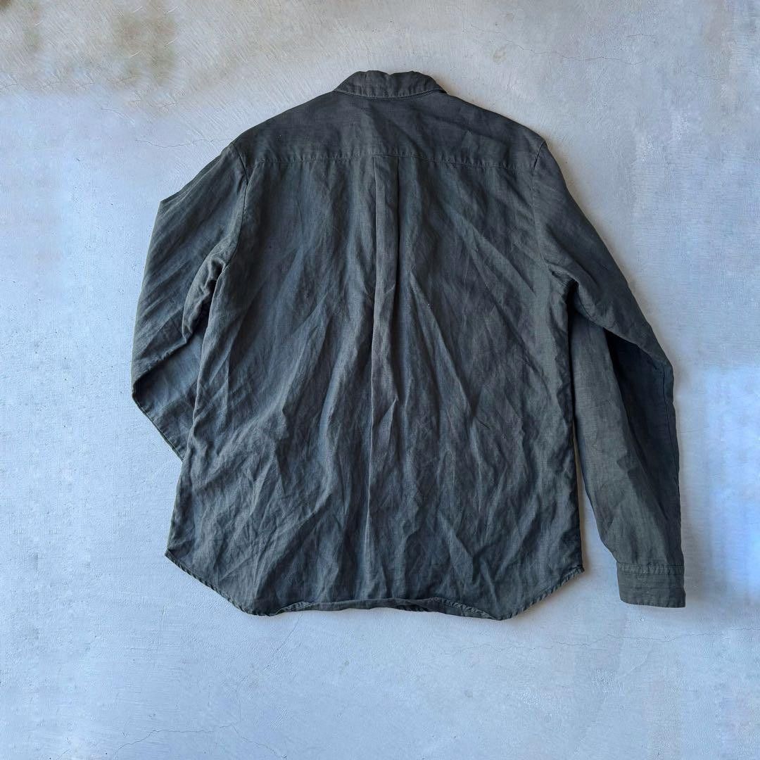 CONFECT High-Count Linen Regular Collar Shirt Size US L / EU 52-54 / 3 - 2 Thumbnail