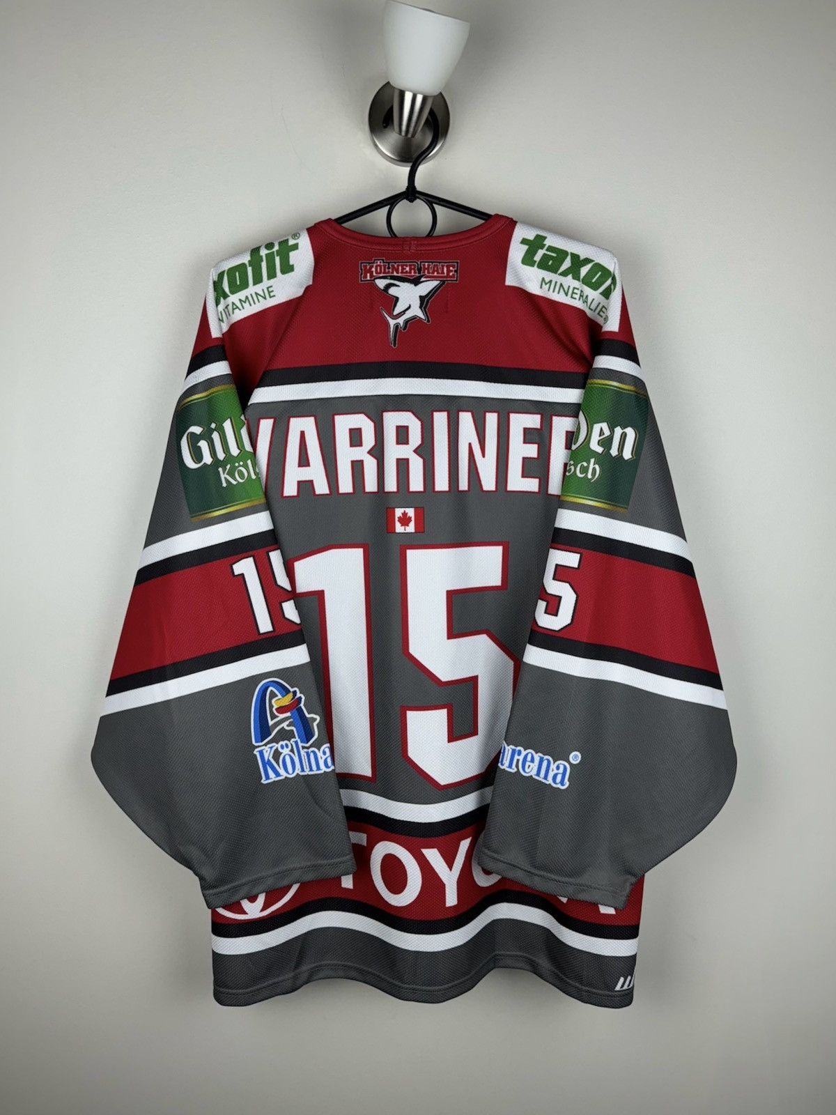NHL Cologne Sharks jersey 2007/08s Kölne original hokey item Size US L / EU 52-54 / 3 - 1 Thumbnail