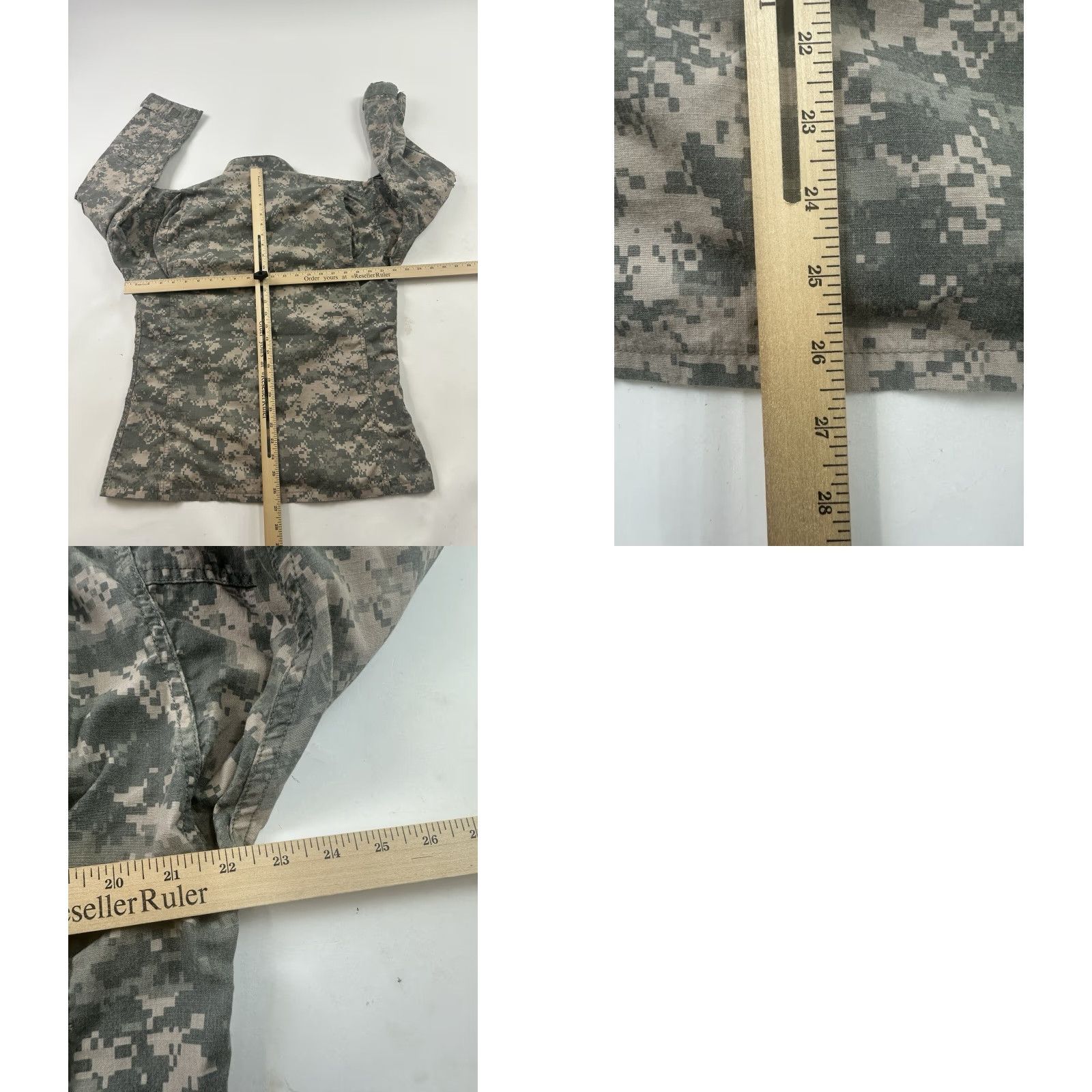 American Apparel US Army Jacket Mens S Digital Camo Green Army Military Jacket Full Zip Pockets Casual Workwear Reg US Army Mens Small Digital Camo Coat Size US S / EU 44-46 / 1 - 8 Thumbnail