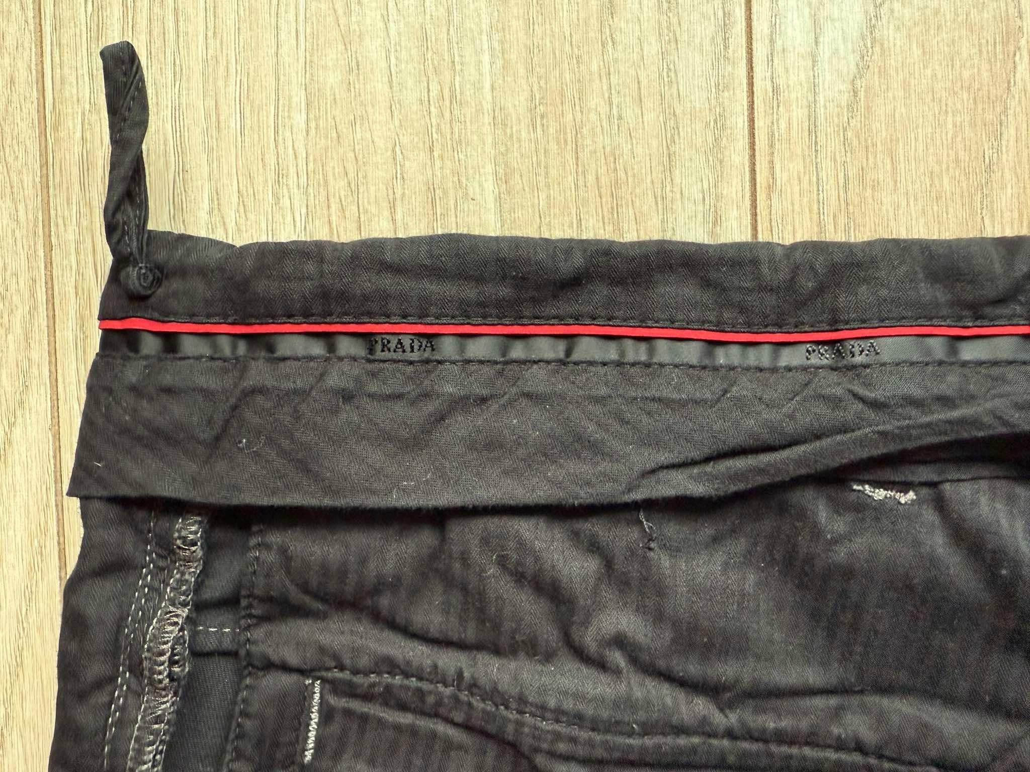 Prada Prada Classic Denim Pants Small Chain Front And Back Logo Size US 32 / EU 48 - 10 Thumbnail