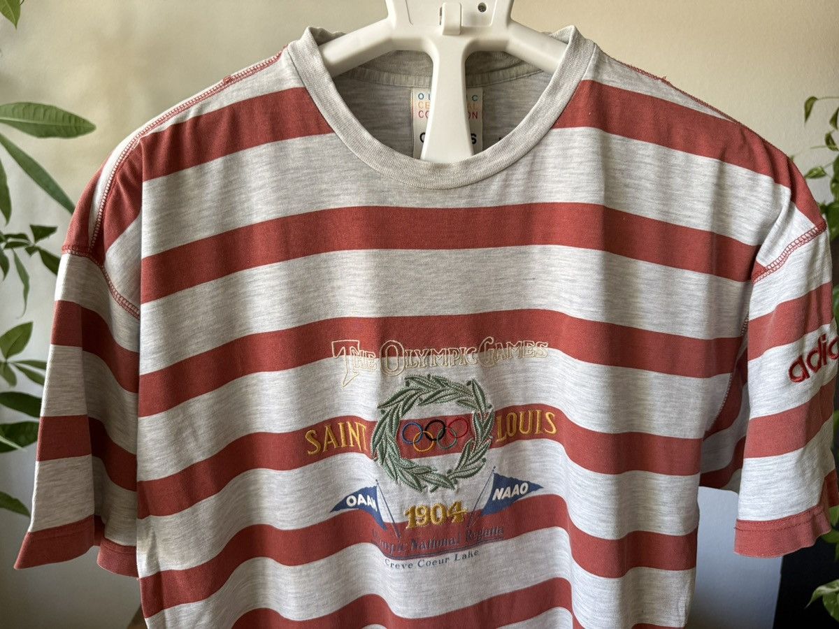 Adidas Vintage Adidas Olympics Shirt 90s Saint Louis 1904 Size US M / EU 48-50 / 2 - 2 Thumbnail