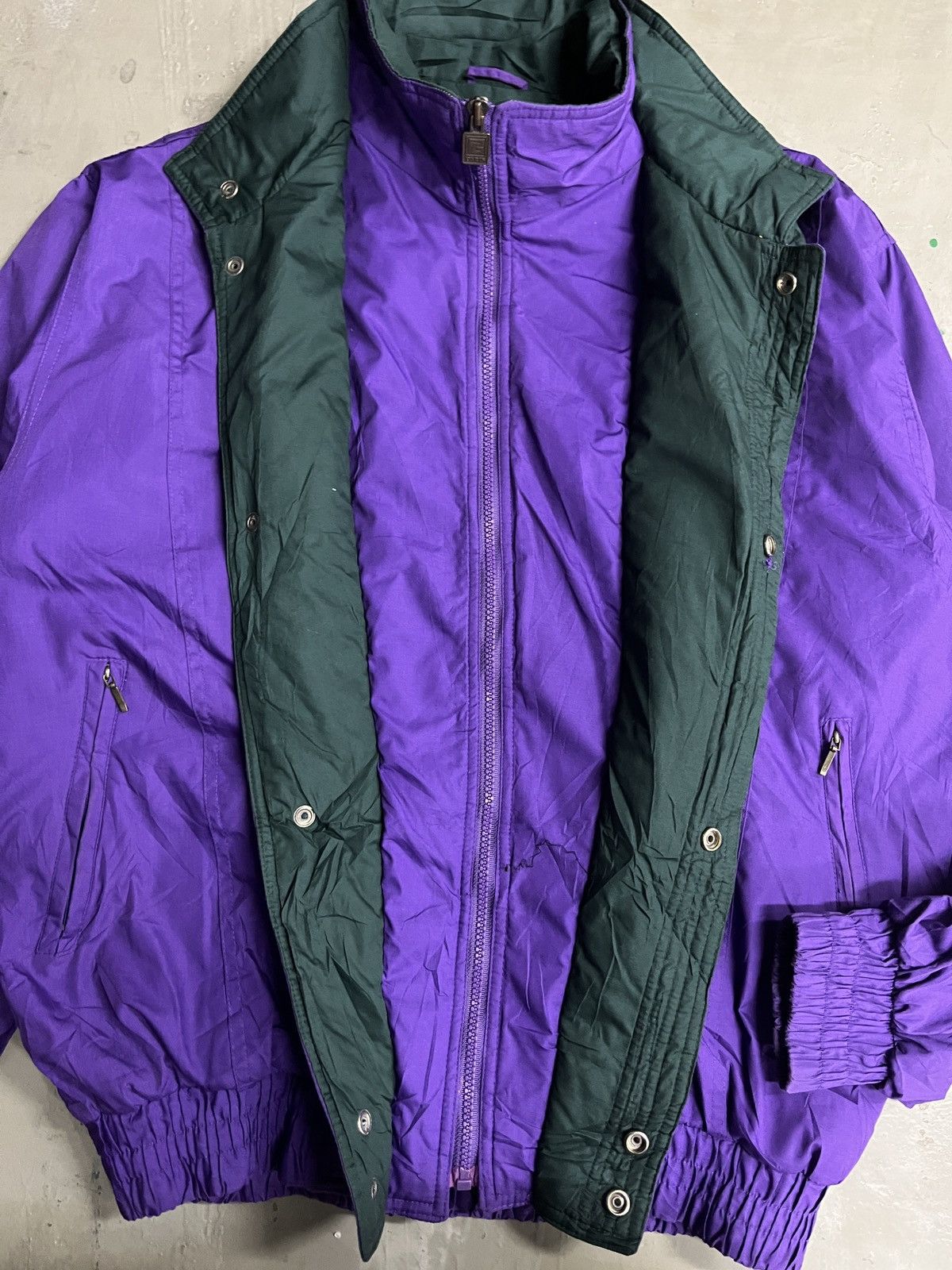 Balmain Pierre Balmain Vintage Nylon Parachute Bomber Jacket Size US XL / EU 56 / 4 - 11 Thumbnail