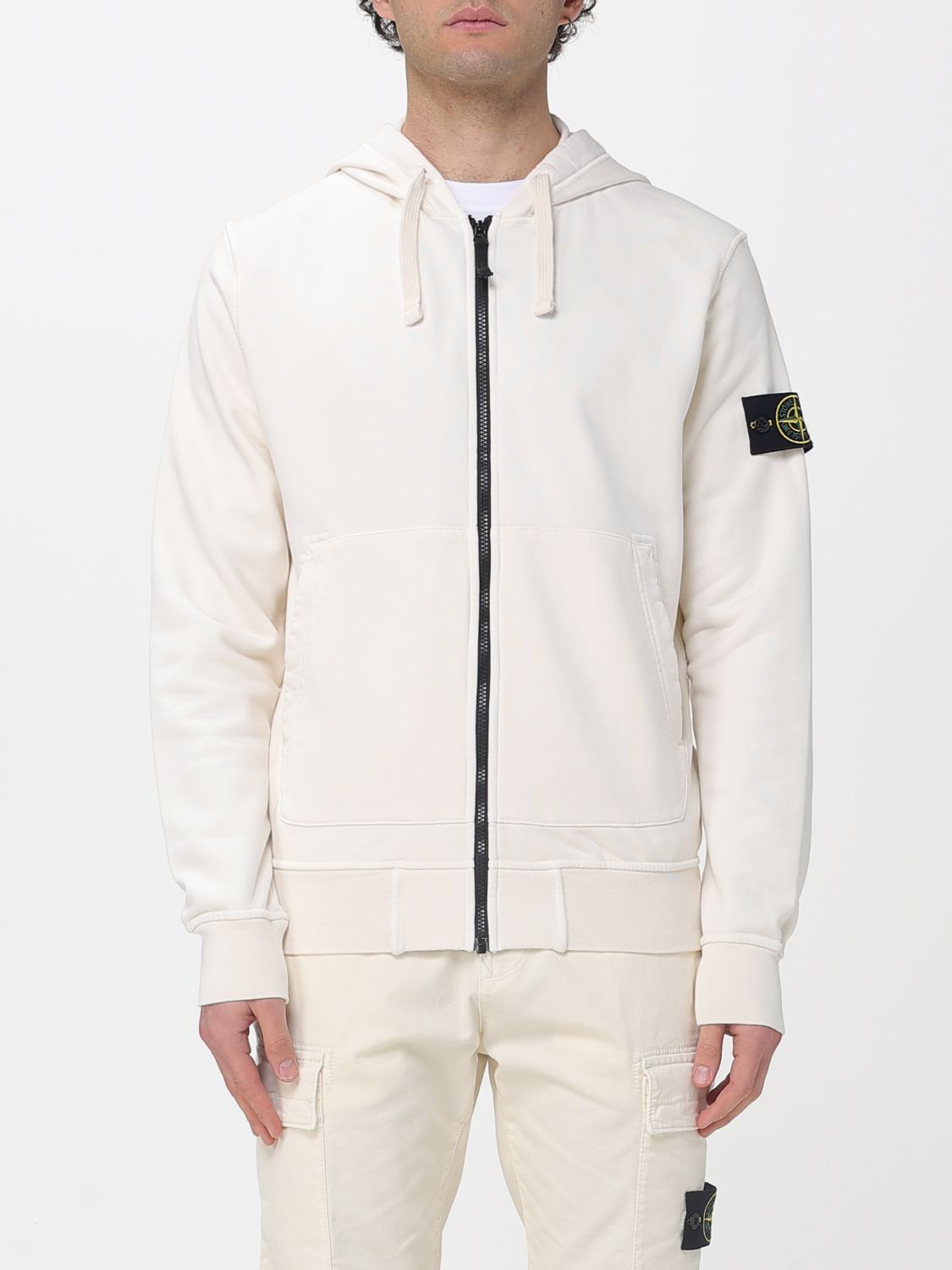Stone Island Stone Island Sweatshirt Men Yellow Cream Size US M / EU 48-50 / 2 - 1 Thumbnail