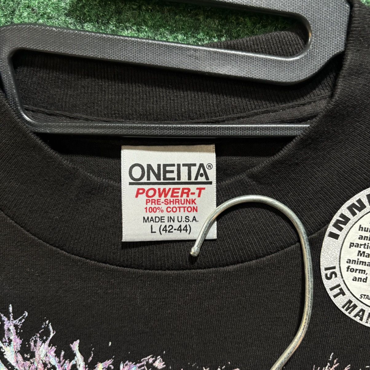 Vintage Vintage 90’s Single Stitch Onieta Native American Tee Size L Size US L / EU 52-54 / 3 - 3 Thumbnail