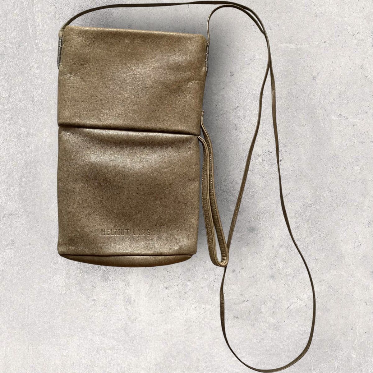 Helmut Lang Helmut Lang Archive Leather Passport Bag Size ONE SIZE - 1 Thumbnail