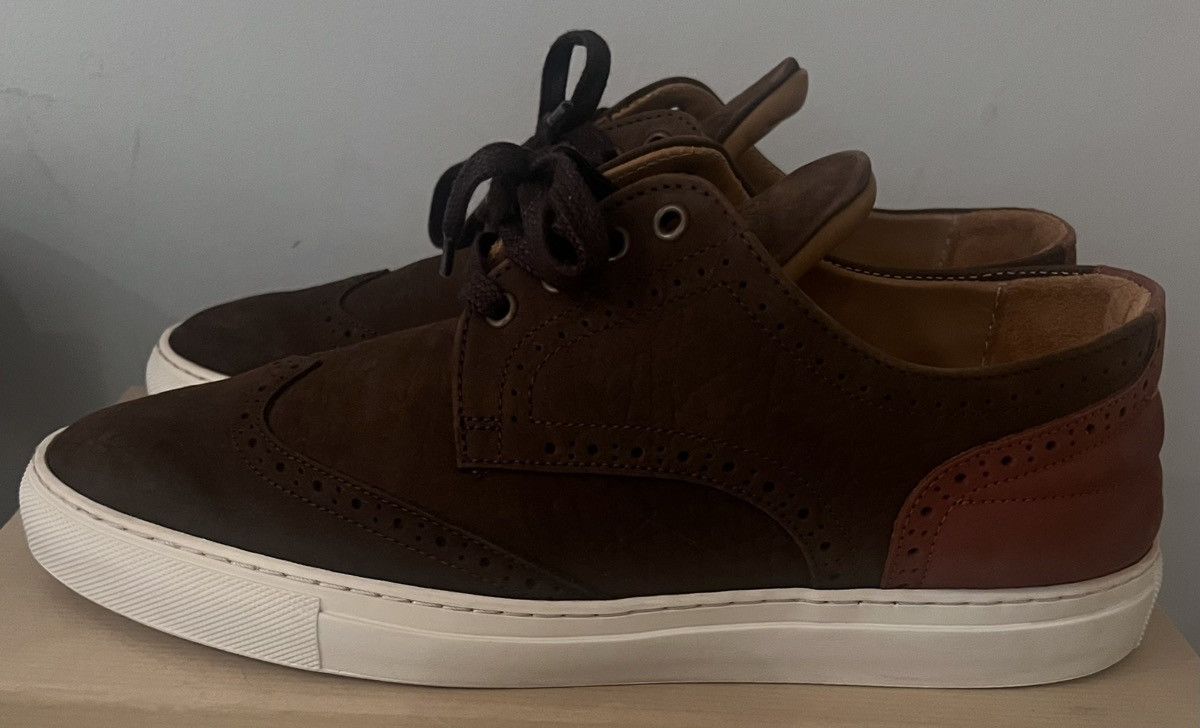 Filling Pieces Authentic Filling Pieces Broque Cut SS14 elephant embossed Size US 9.5 / EU 42-43 - 3 Thumbnail