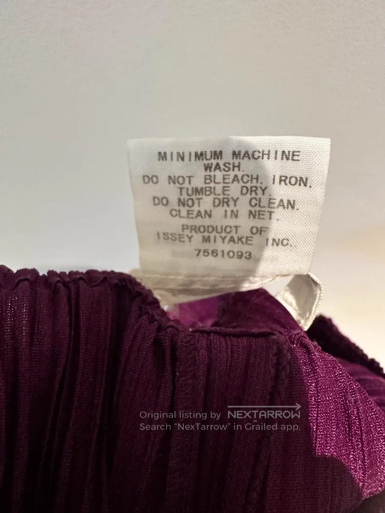 Issey Miyake Issey Miyake Purple Pants Size 26" / US 2 / IT 38 - 3 Thumbnail