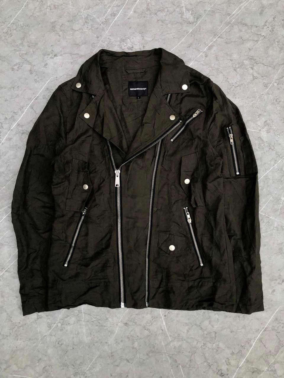 semanticdesign Semantic Design Multi Zipper Jacket Size US L / EU 52-54 / 3 - 1 Thumbnail