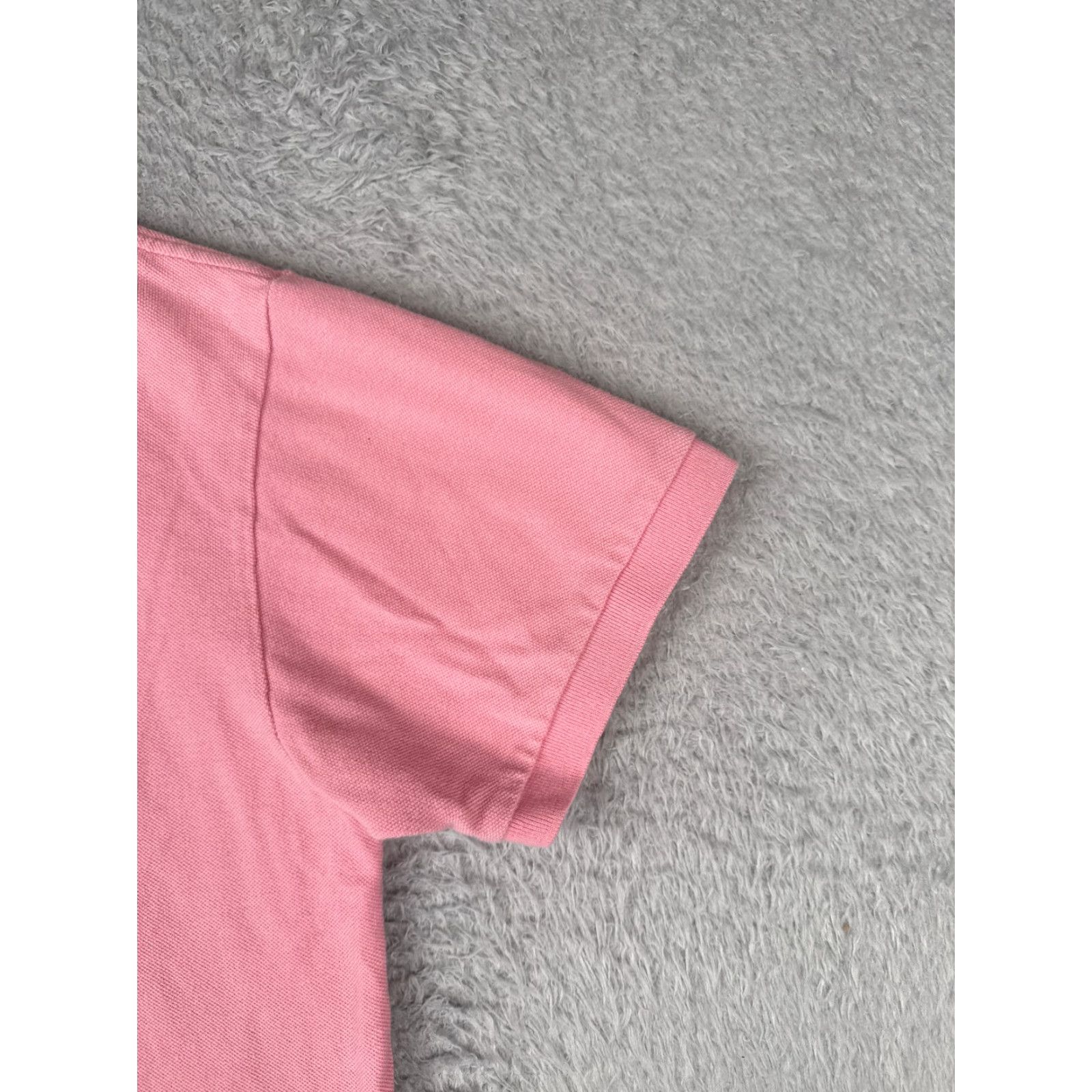 Ralph Lauren VINTAGE Ralph Lauren Polo Shirt Men Large Pink Cotton Knit Short Sleeve Casual Activewear Size US L / EU 52-54 / 3 - 2 Thumbnail