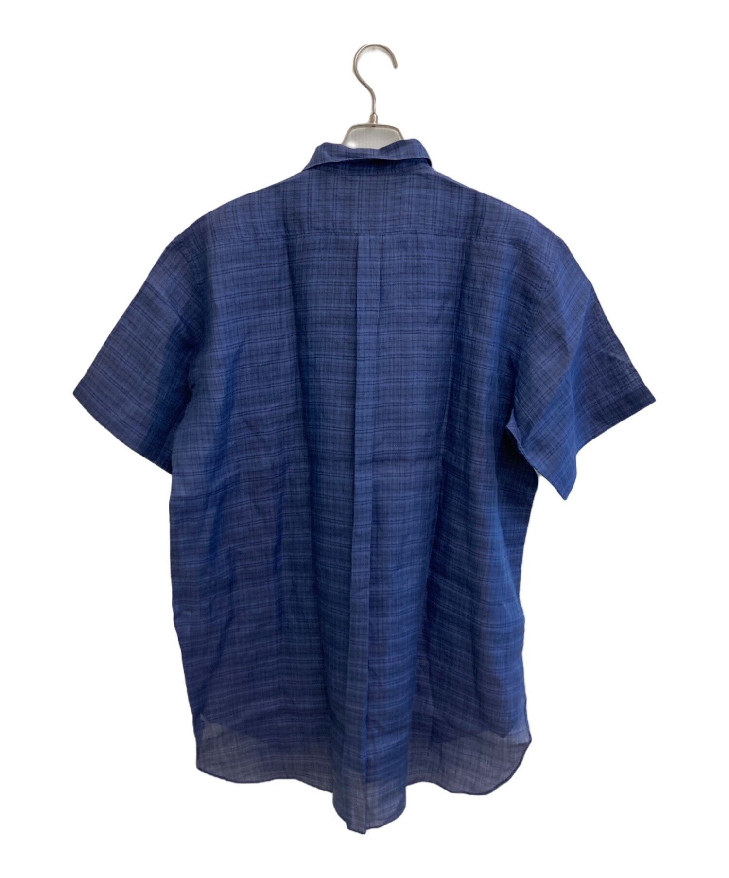 Yohji Yamamoto Checkered Linen Shirt Size US XL / EU 56 / 4 - 2 Thumbnail