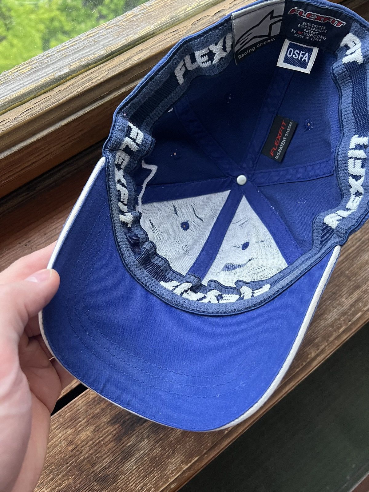 Alpinestars Vintage Y2K Flexfit Alpinestars Cap 90s Hat Size ONE SIZE - 10 Thumbnail