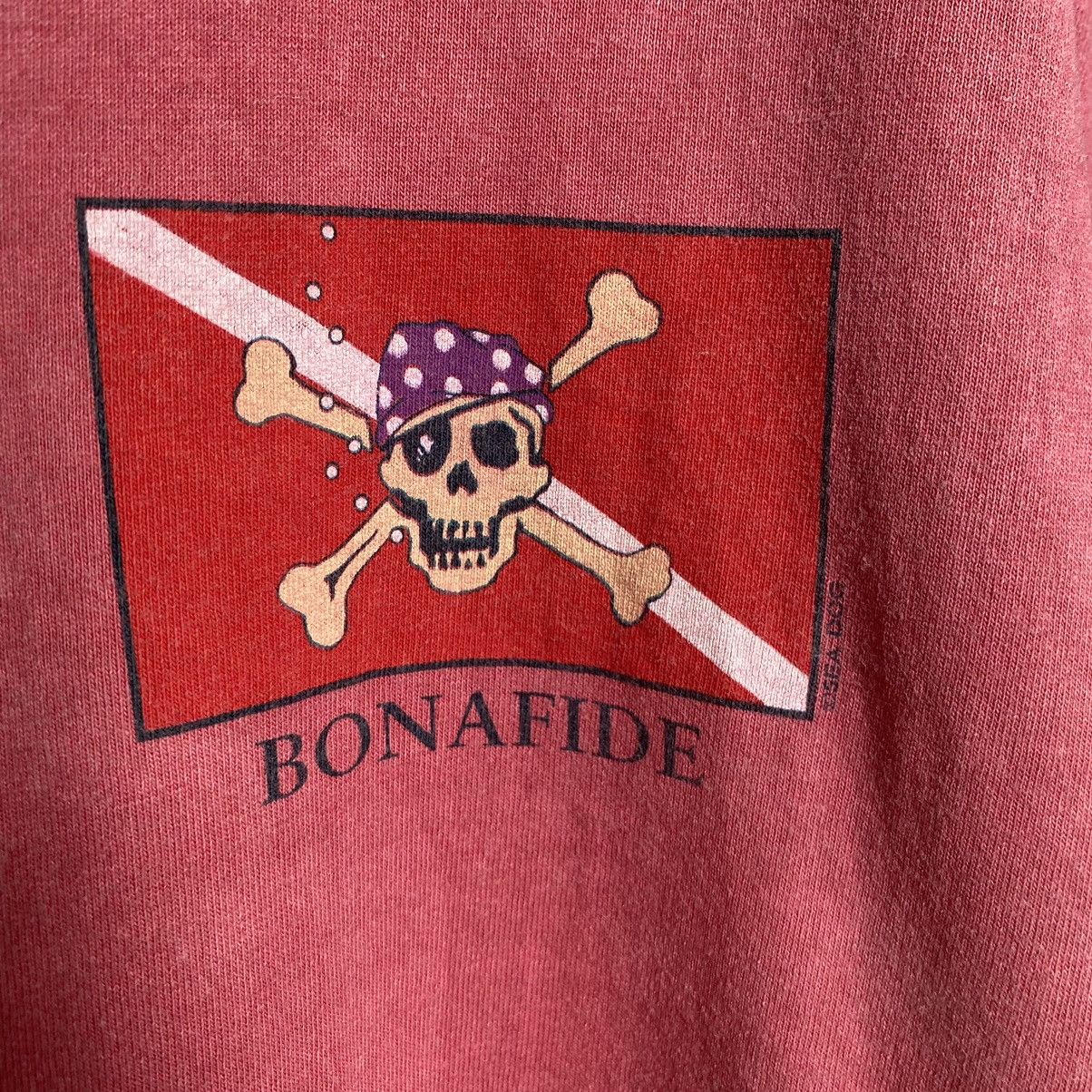 Vintage Thrashed Faded Vintage 90s Bonafide Seadog ERD GRUNGE TEE Size US L / EU 52-54 / 3 - 6 Thumbnail