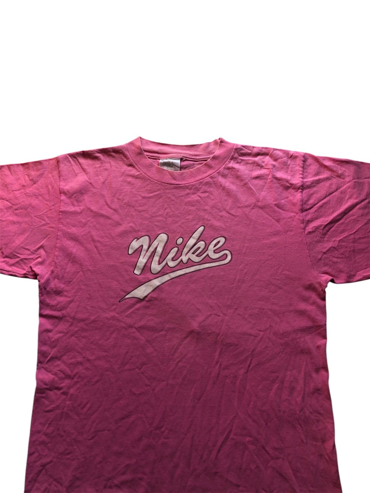 Nike Vintage 90’s Nike Sign Logo Tshirt Size US XL / EU 56 / 4 - 4 Thumbnail